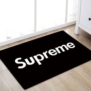 Supreme Bold Fleece Doormat for Luxury Decor