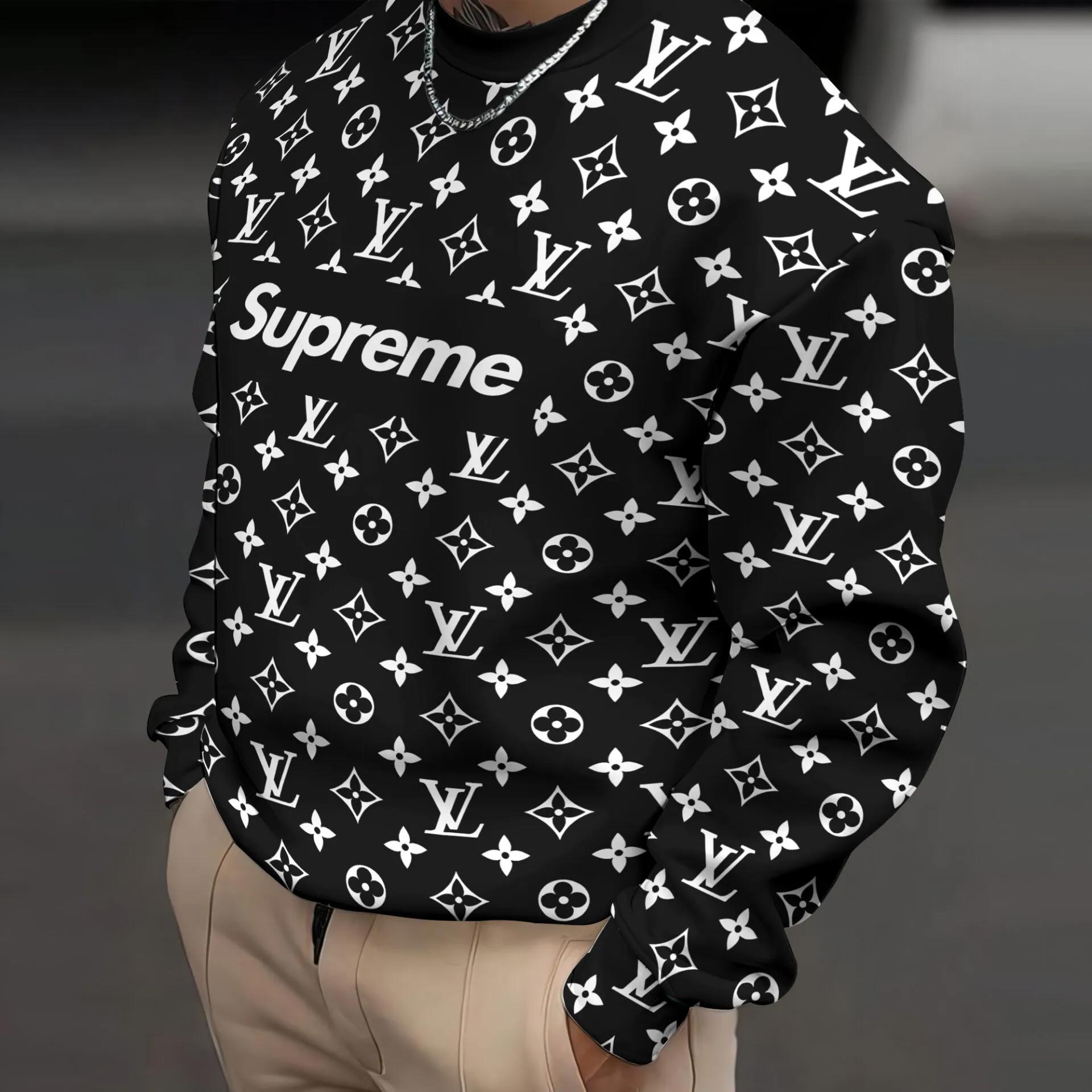 Supreme Louis Vuitton Iconic Black Statement Piece