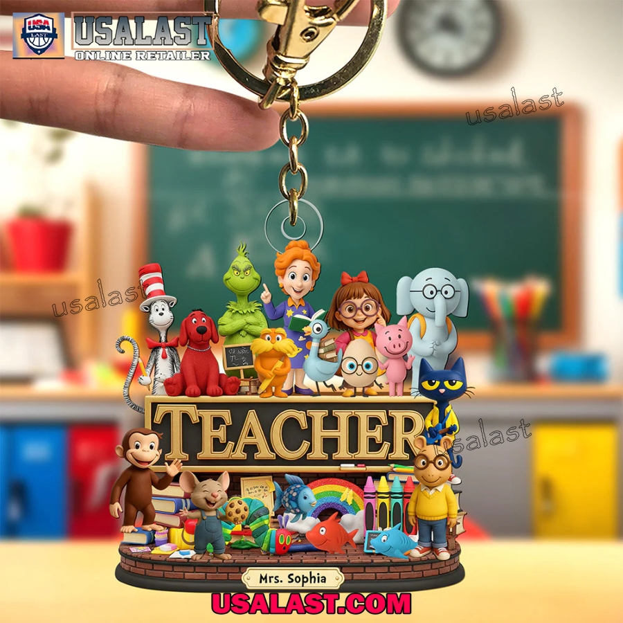 Teacher's Day Gift Idea | Limited Edition Keychain and Ornaments