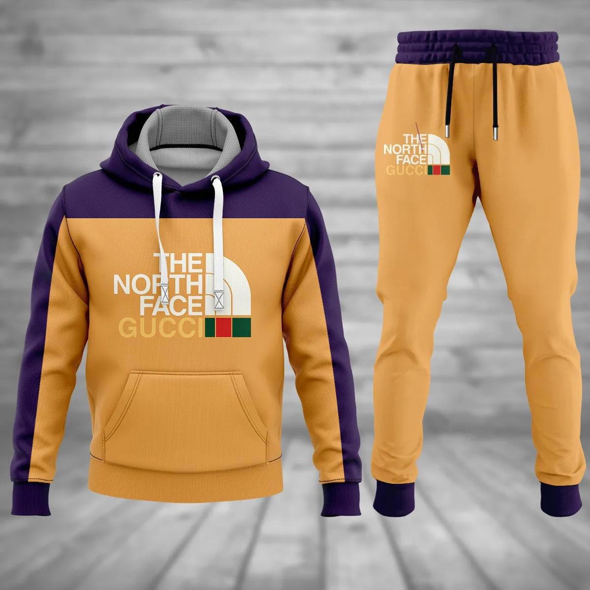Unisex Colorblock Pullover Hoodie 2025 in Gold Indigo