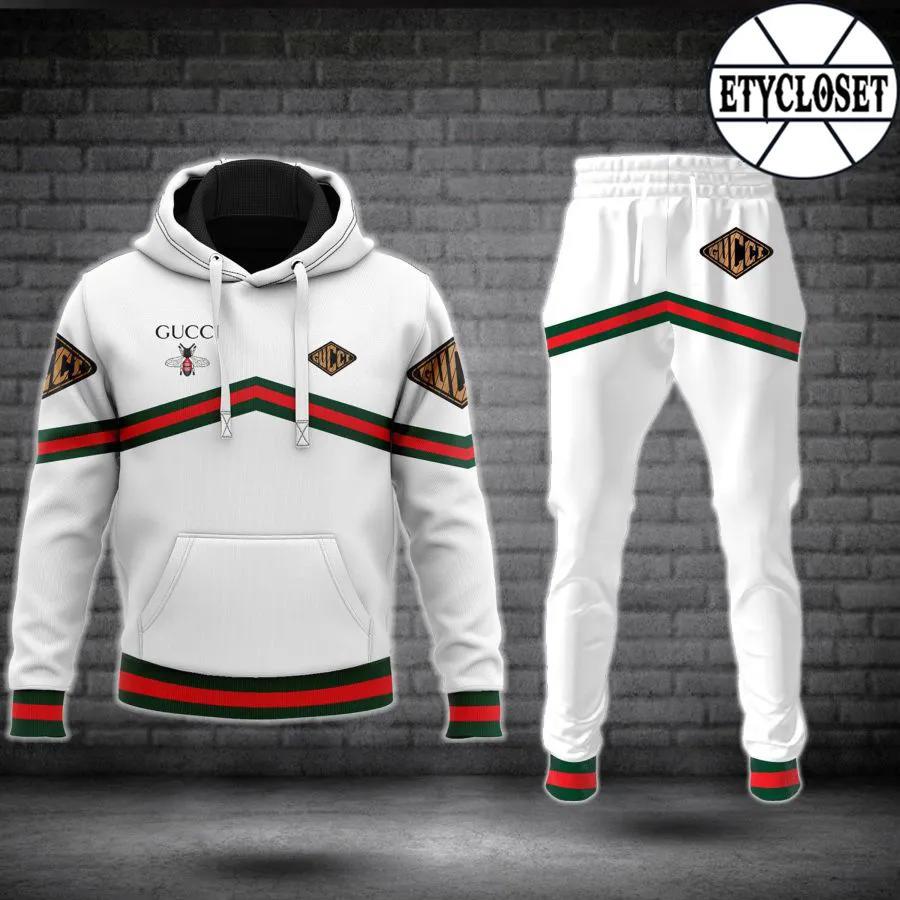 Unisex Cream Beige Pullover Hoodie 2025 with Colorblock Stripes