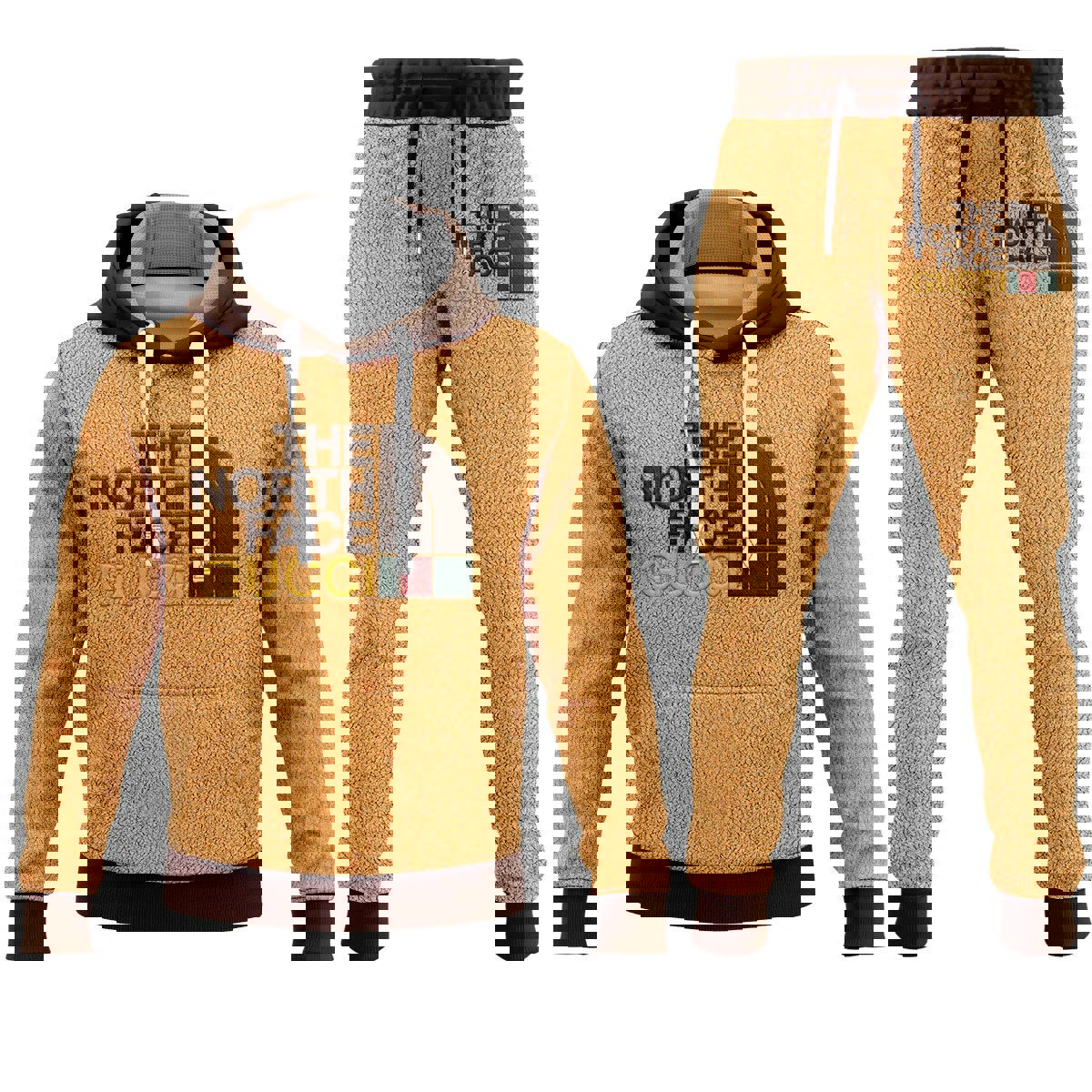 Unisex Pullover Hoodie 2025 in Fleece Tan Outdoor Style