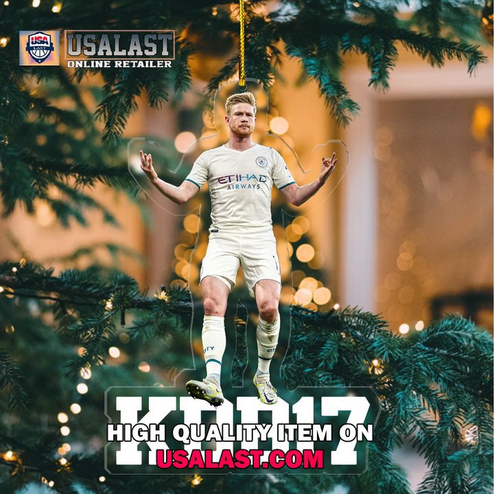 USA Last Etihad Footballer Christmas Ornament