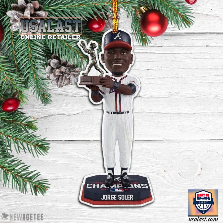 USALAST Atlanta Braves Collectible Ornament
