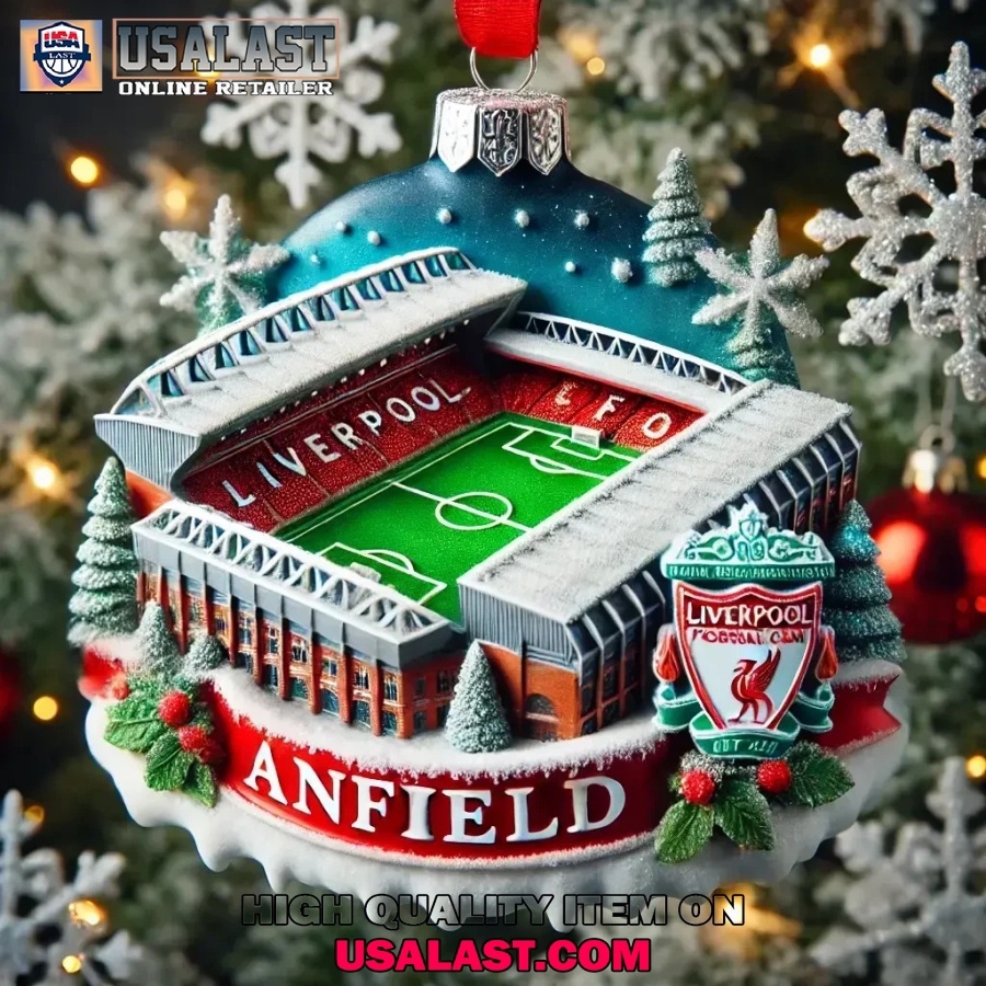 USALAST Chic Liverpool FC Anfield Stadium Ornament