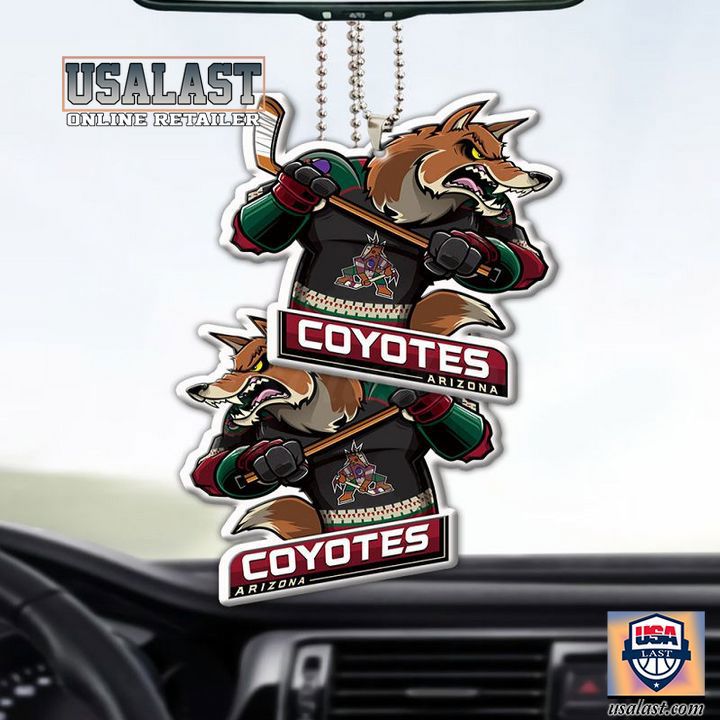 USALAST Coyotes Arizona Hockey Fox Ornament