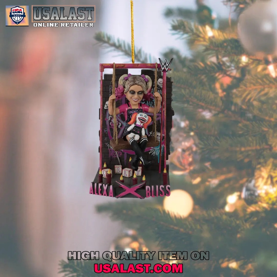 USALAST Designer Statement Ornament Alexa Bliss Swing
