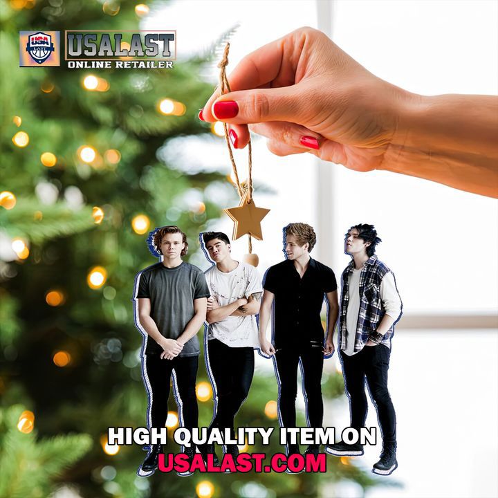 USALAST Exclusive Statement Ornament with Iconic Band Figures