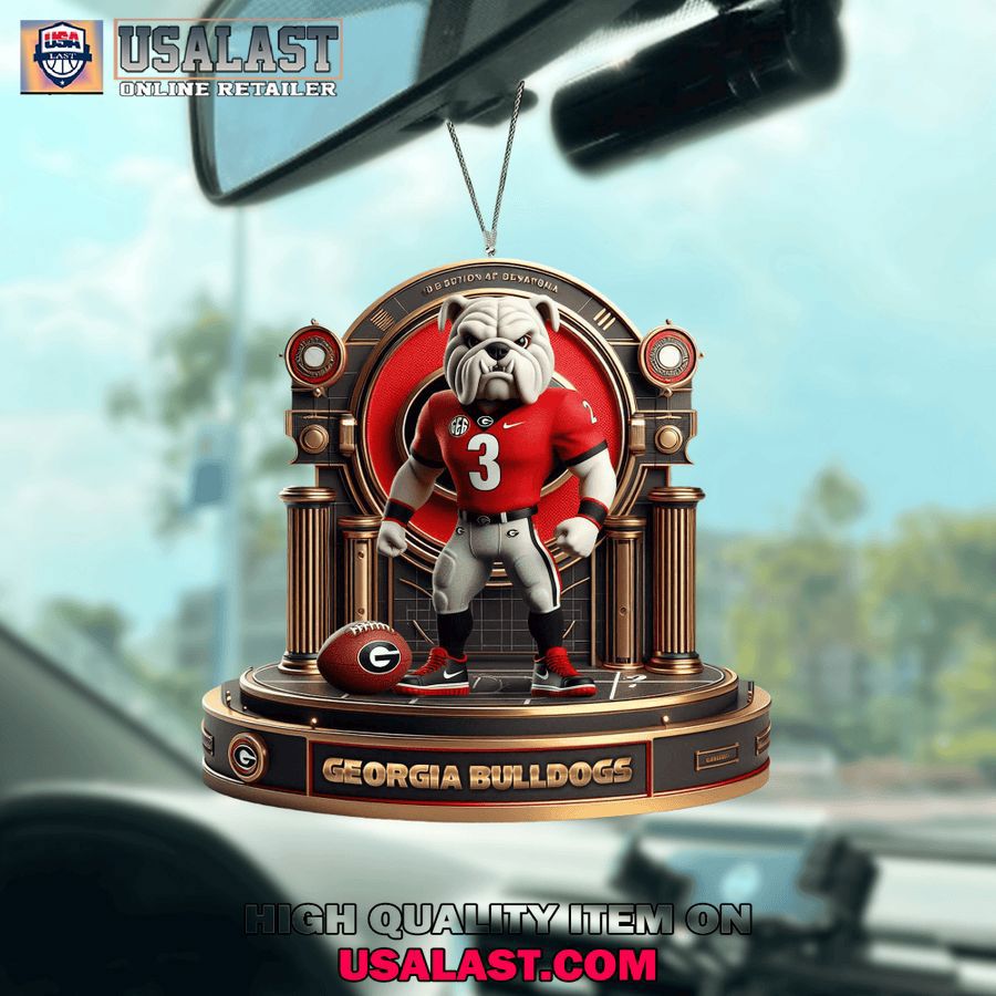 USALAST Georgia Bulldogs Statement Ornament