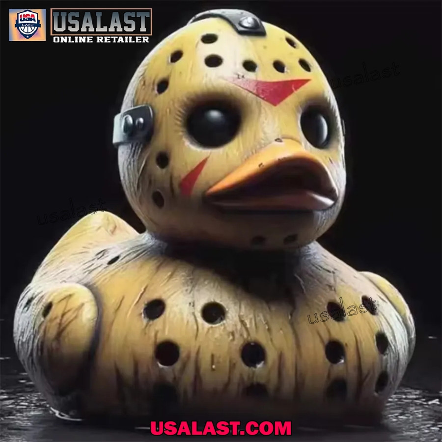 USALAST Haute Couture Jason Mask Duck Ornament