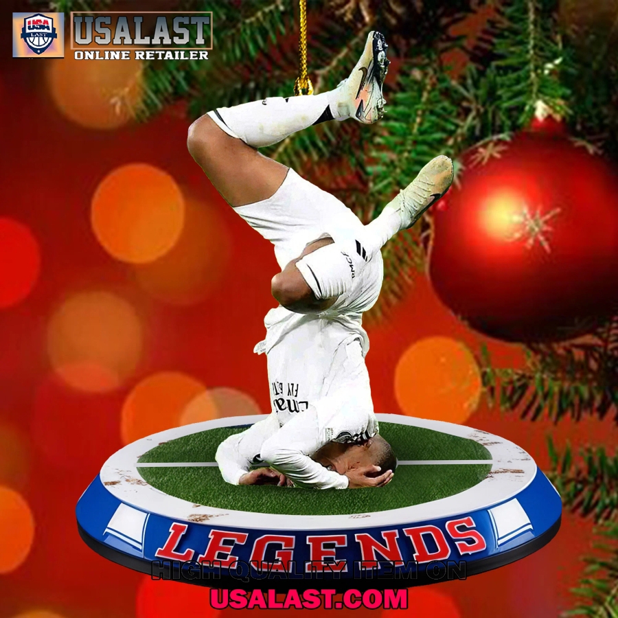 USALAST Legends Soccer Ornament Red & Blue Edition