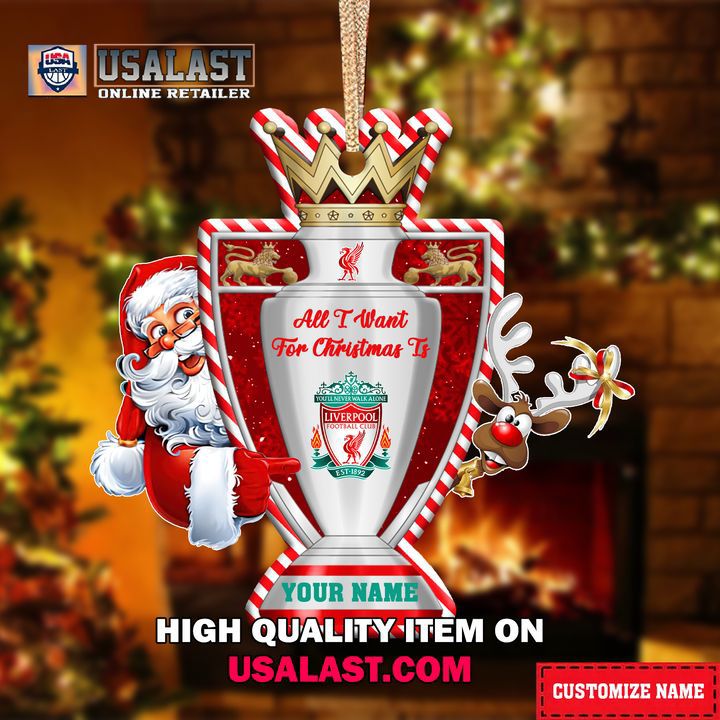 USALAST Limited Edition Liverpool Christmas Ornament