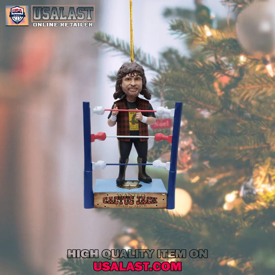 USALAST Premium Bobblehead Cactus Jack Ornament