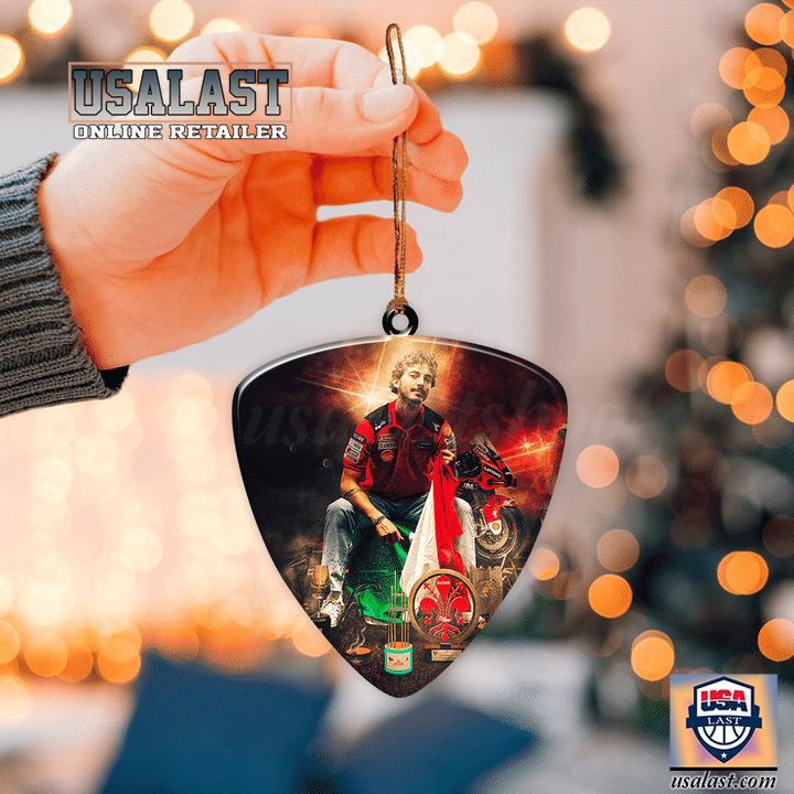 USALAST Premium Guitar Pick Ornament with Iconic Biker Design