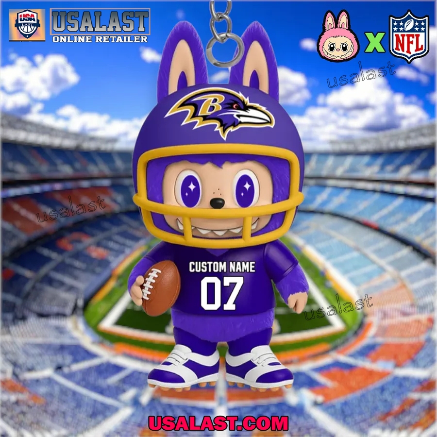 USALAST Premium Limited Edition NFL Custom Mascot Keychain