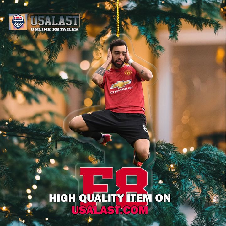 Usalast Red Jersey Ornament Statement Piece