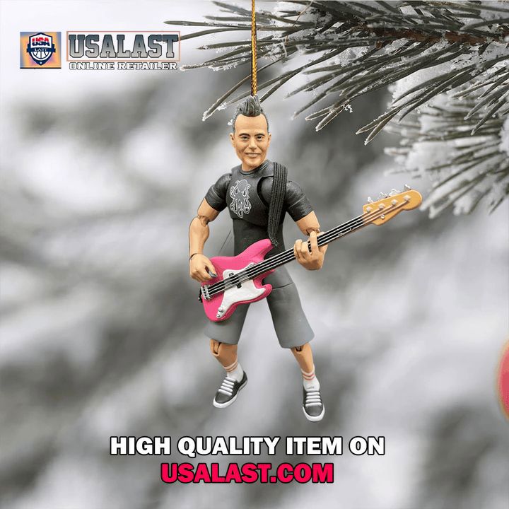 Usalast Rocker Ornament Bass Player Figurine