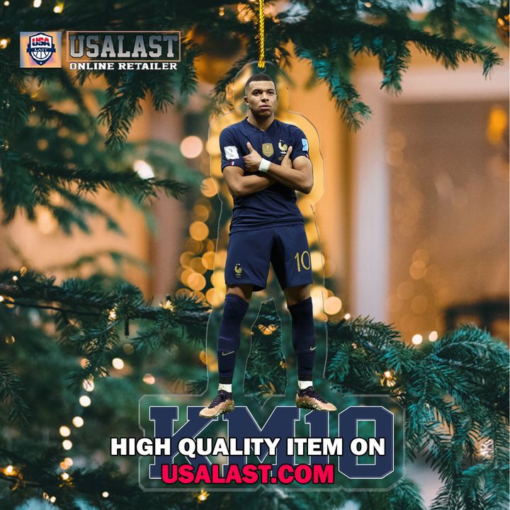 Usalast Statement Ornament Footballer High-Quality Item