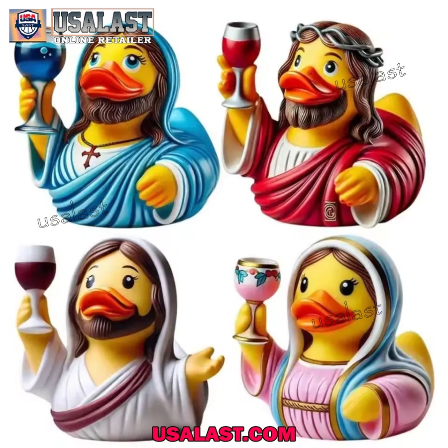 USALAST | Statement Ornaments | Religious Rubber Duckies Collection