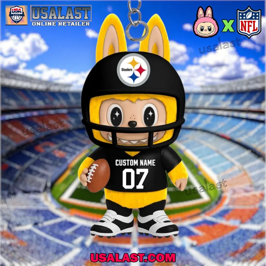 USALAST Steelers Mascot Keychain