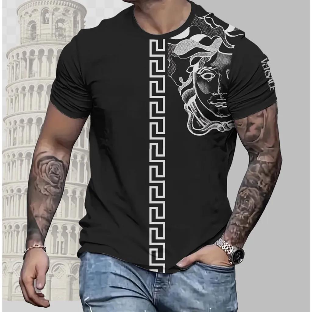 Versace Bold Statement T-Shirt 3D