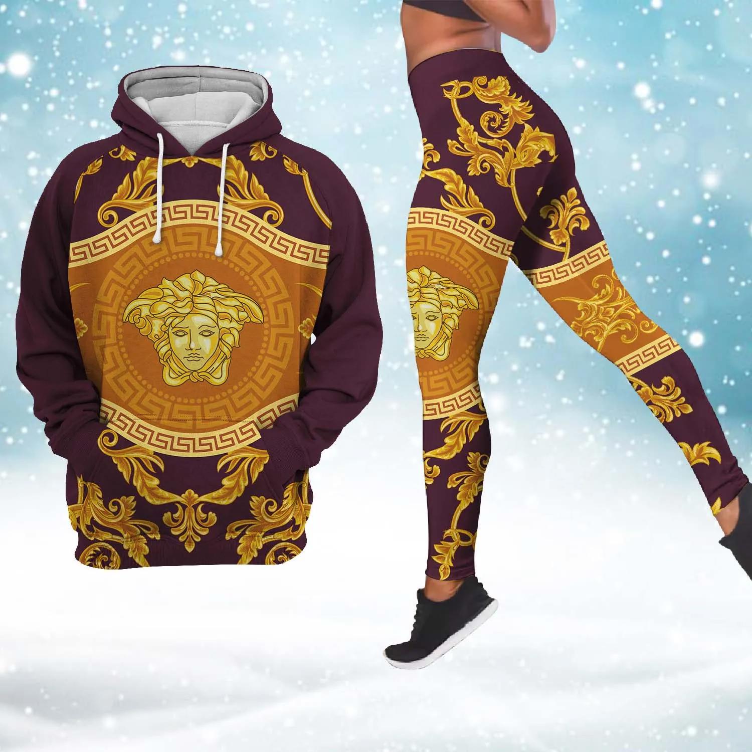 Versace Iconic Golden Ornament Tracksuit