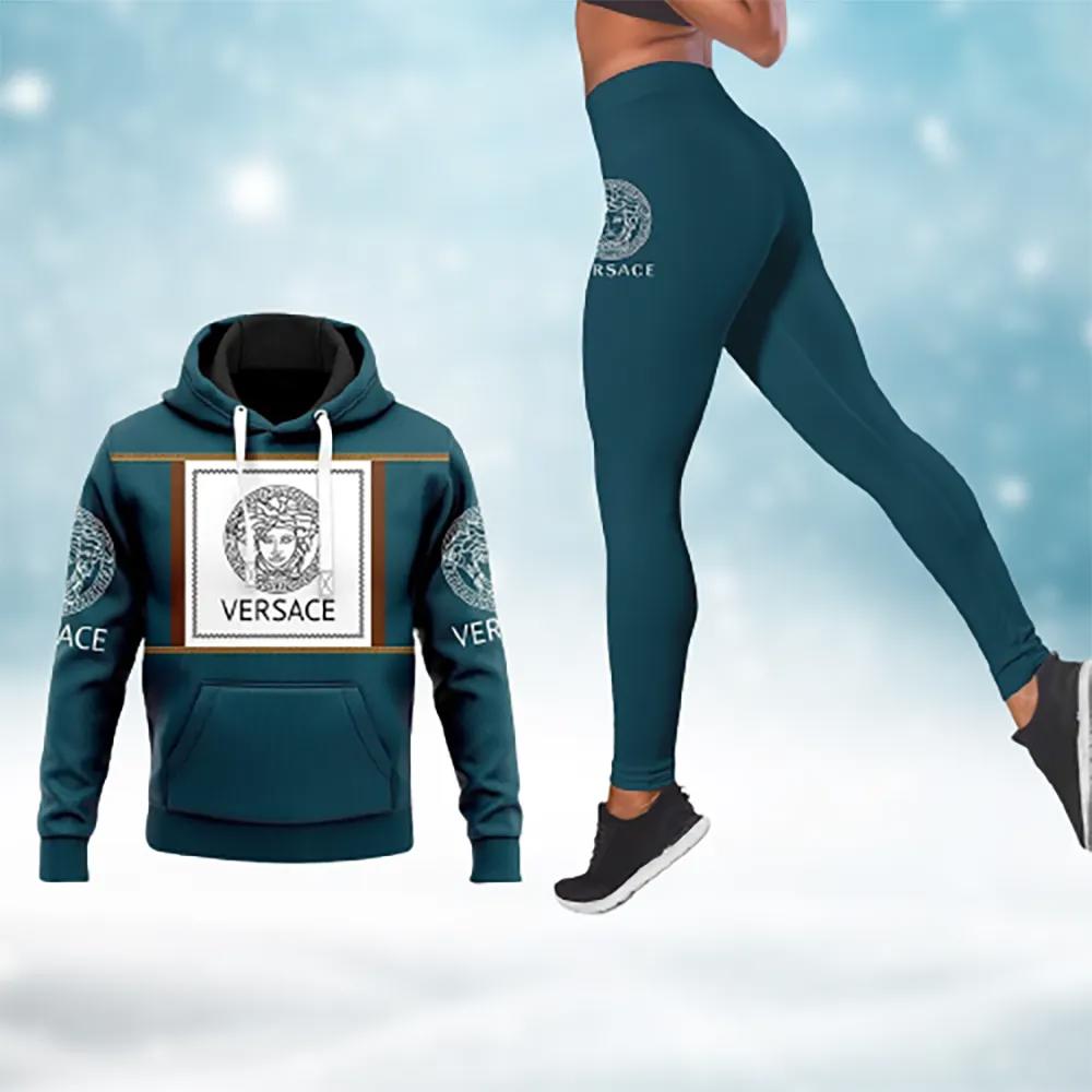 Versace Iconic Leggings + Sweatshirt Set