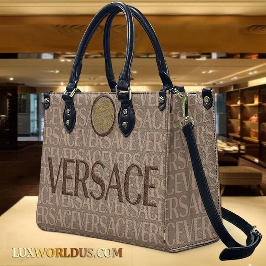 Versace Iconic Monogram Handbag