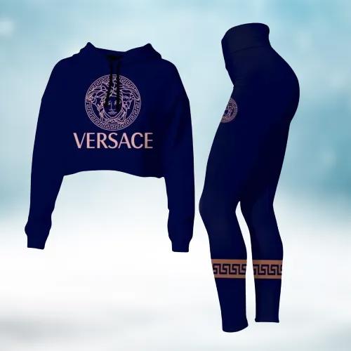 Versace Iconic Navy & Gold Statement Tracksuit