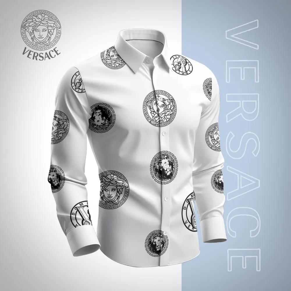 Versace Iconic Statement Long Sleeves Shirt