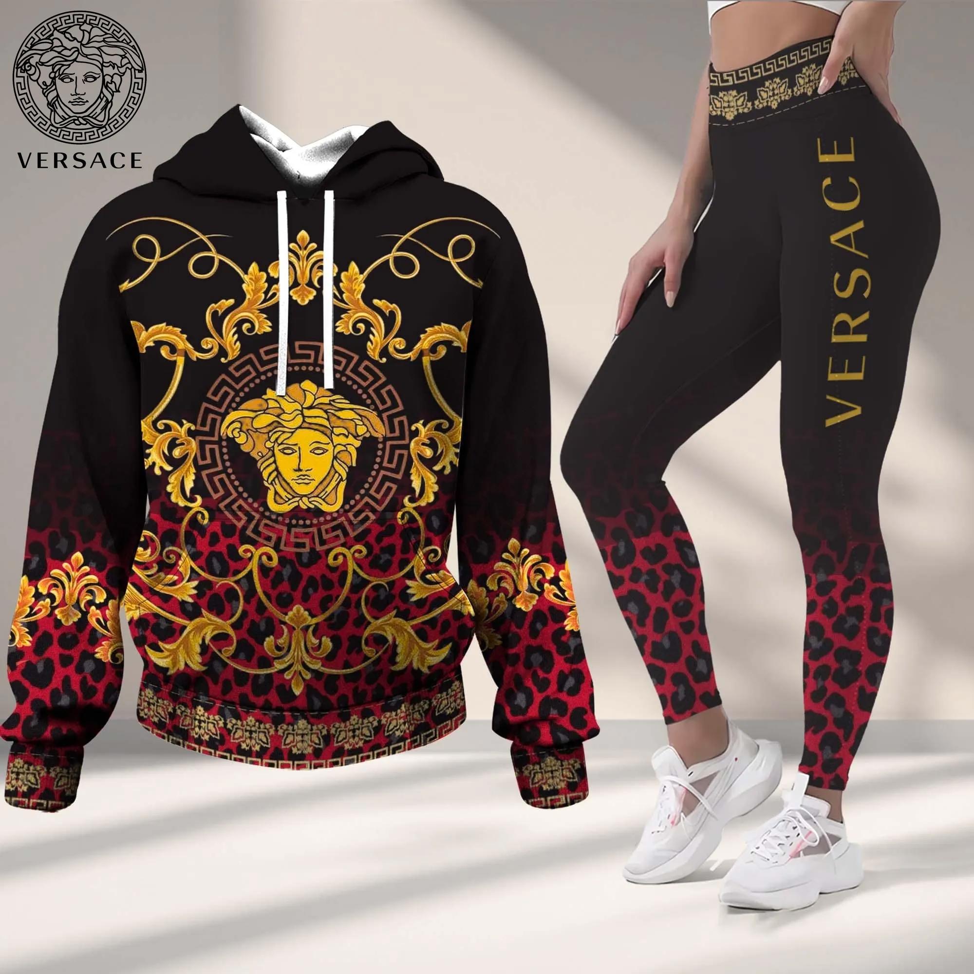 Versace Luxury Leopard Statement Tracksuit