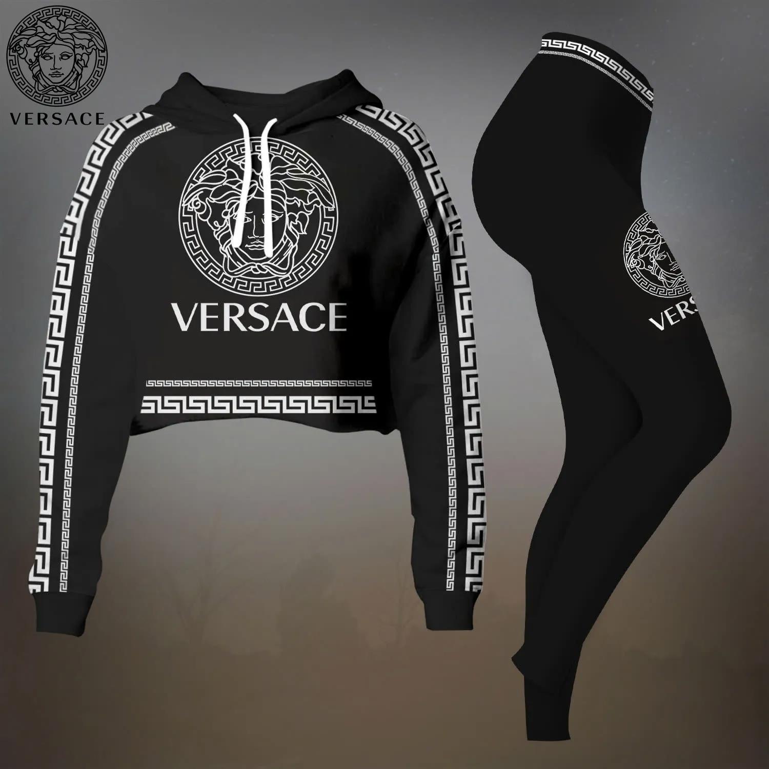 Versace Statement Hoodie and Leggings Set