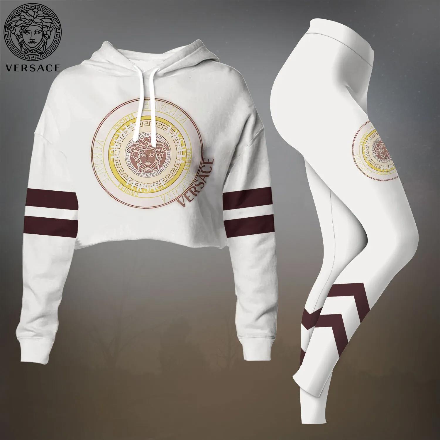 Versace Statement Hoodie + Leggings Set
