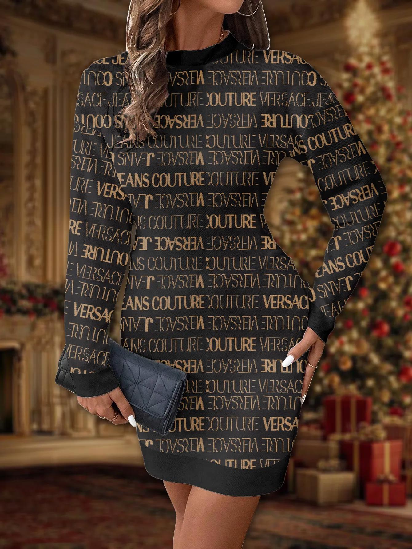 Versace Statement Sweater Dress