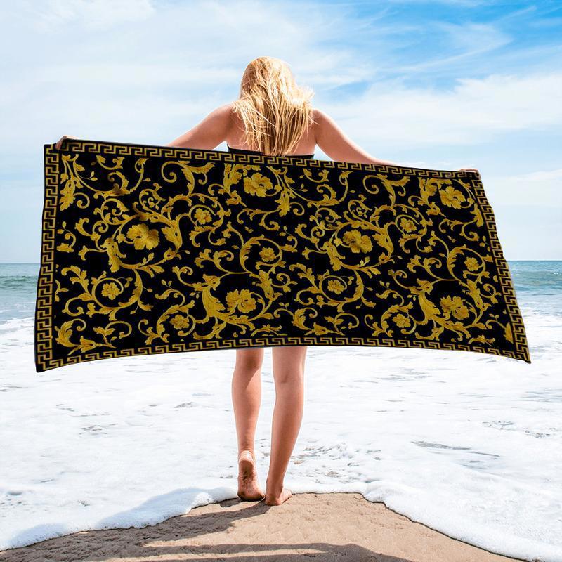 Vintage Baroque Beach Towel Retro Collector Fan Gear 2025