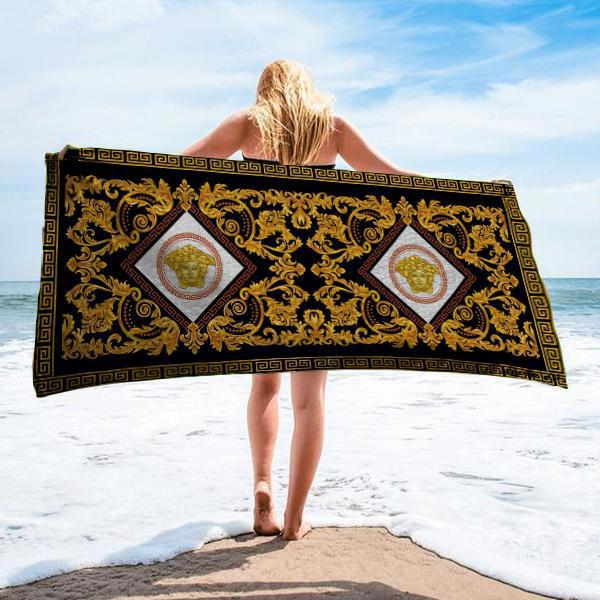 Vintage Baroque Beach Towel Retro Collector Fan Gear 2025