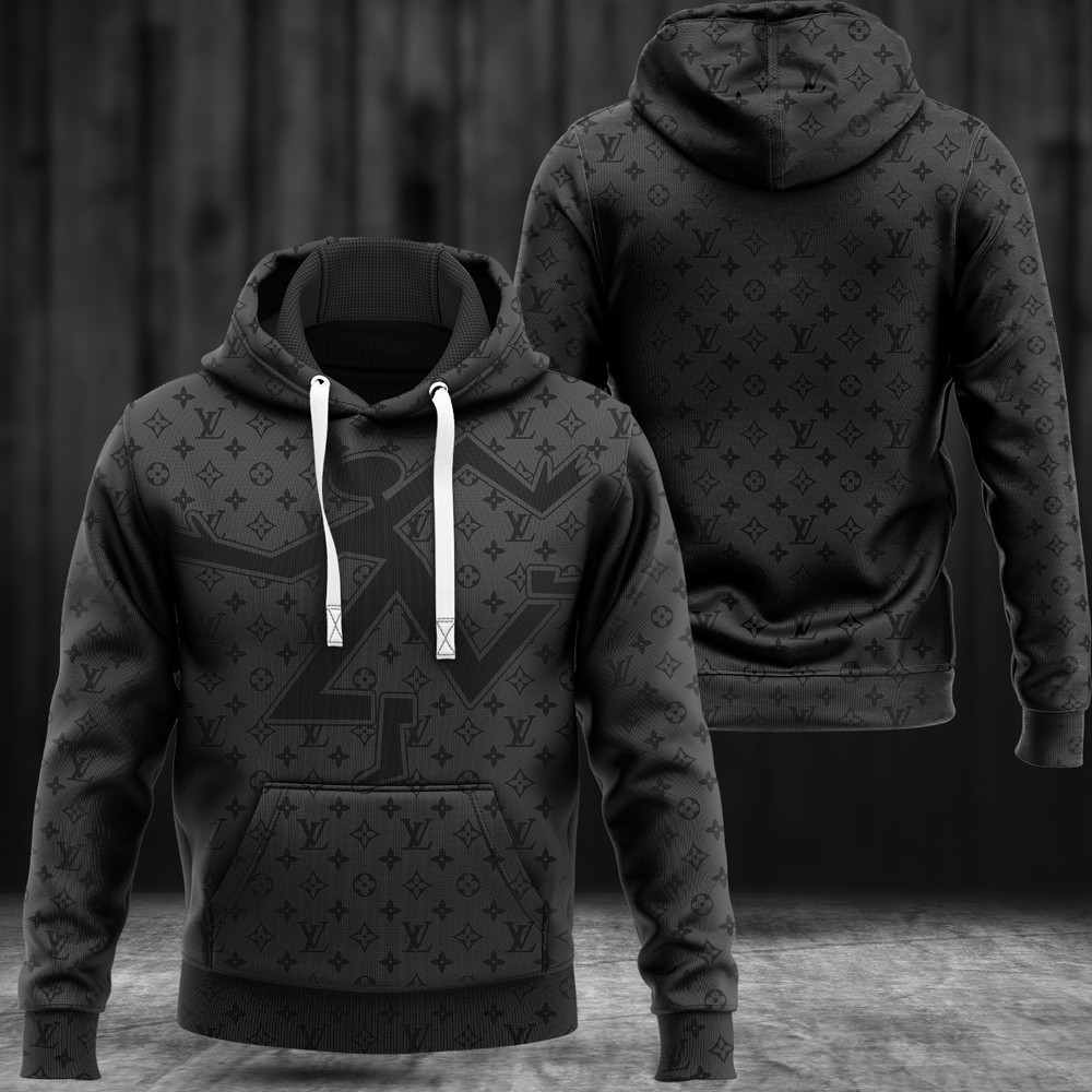 Washed Black Pullover Hoodie Unisex Gothic 2025