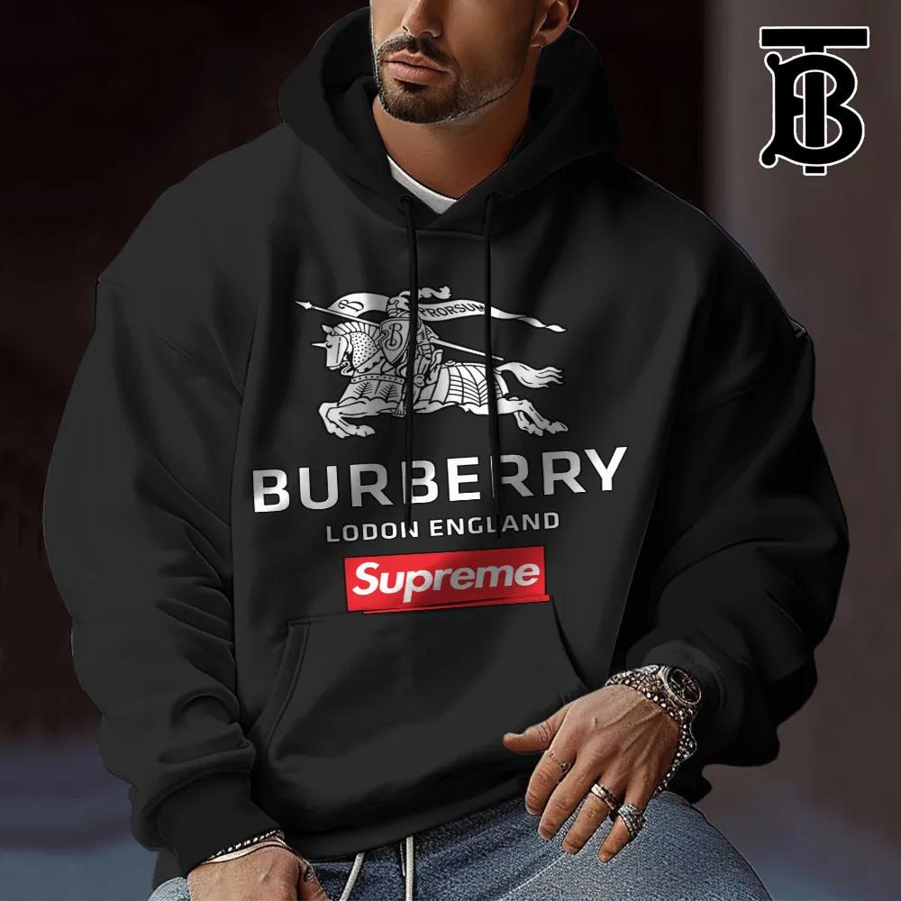 Washed Black Rider Pullover Hoodie Unisex 2025