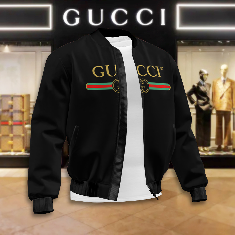 Washed Black Zip-Up Bomber Jacket Graphic Unisex 2025