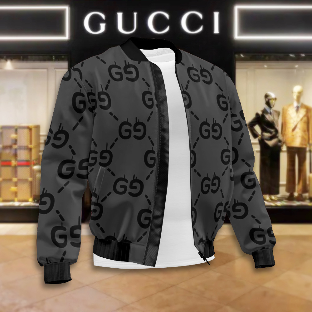 Washed Black Zip-Up Bomber Jacket Techwear 2025