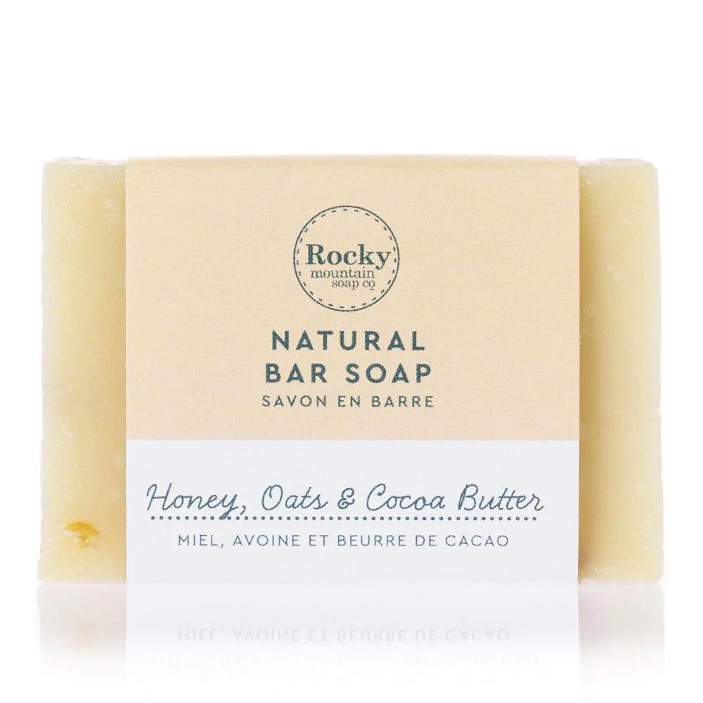 Honey, oats & cocoa soap