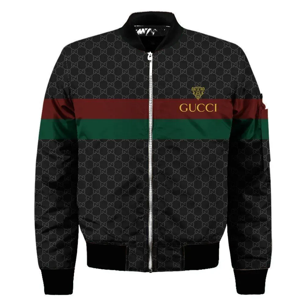 
                gucci bomber jacket luxury brand clothing clothes outfit for men women 04
            