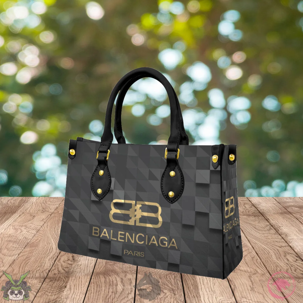 Balenciaga logo  luxury bard small handbag hot trend