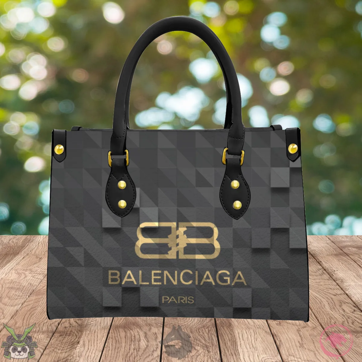 Balenciaga logo  luxury bard small handbag hot trend