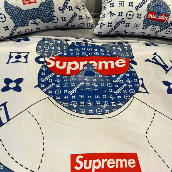 Supreme Bed luxury brand bedding set bedspread duvet cover set