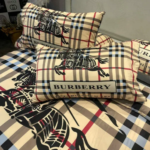Burberry Bed luxury brand bedding set bedspread duvet cover set