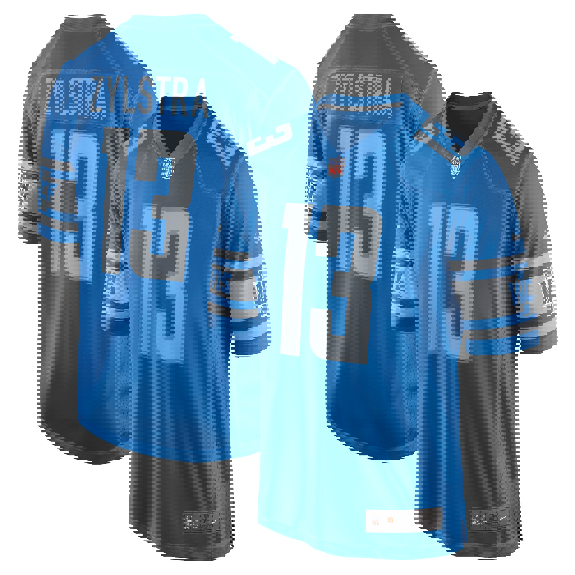 Brandon zylstra detroit lions home game player jersey for nfl football fans