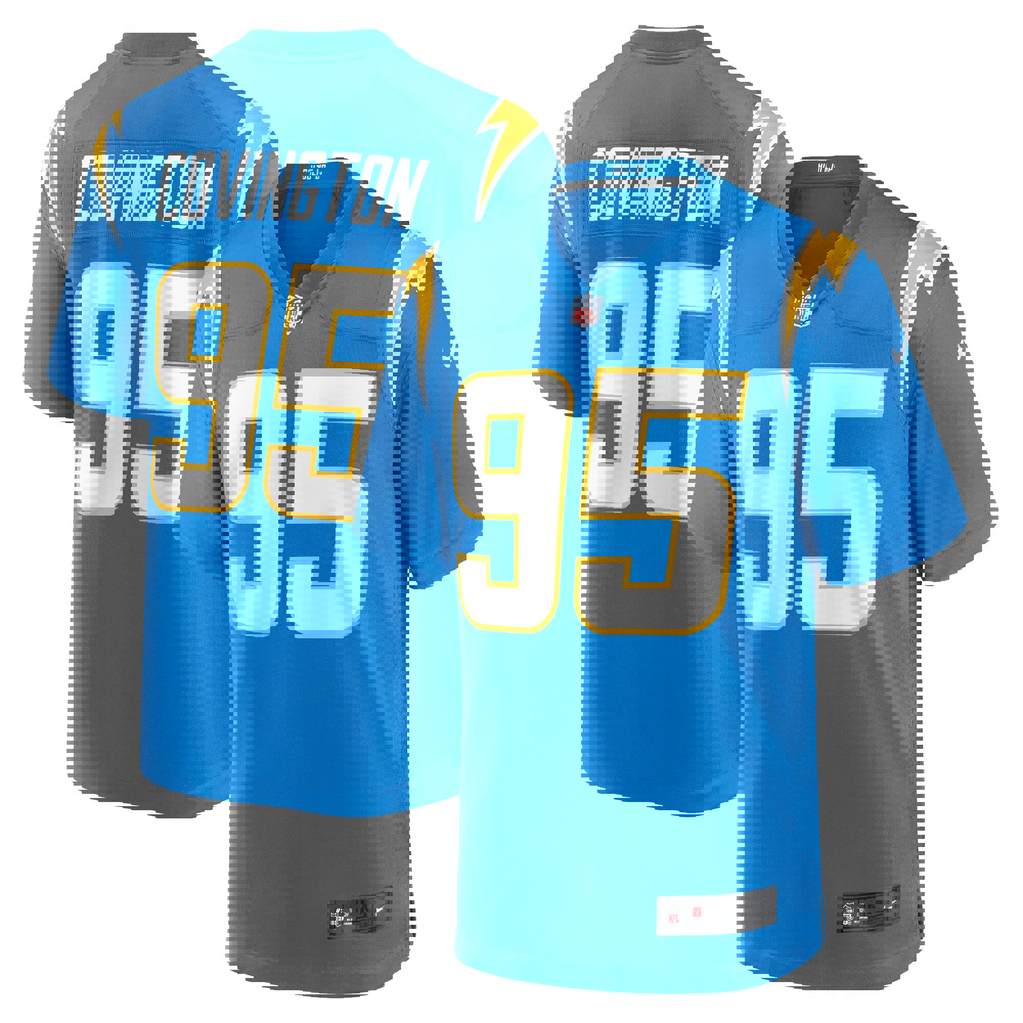 Christian covington los angeles chargers game jersey for nfl football fans