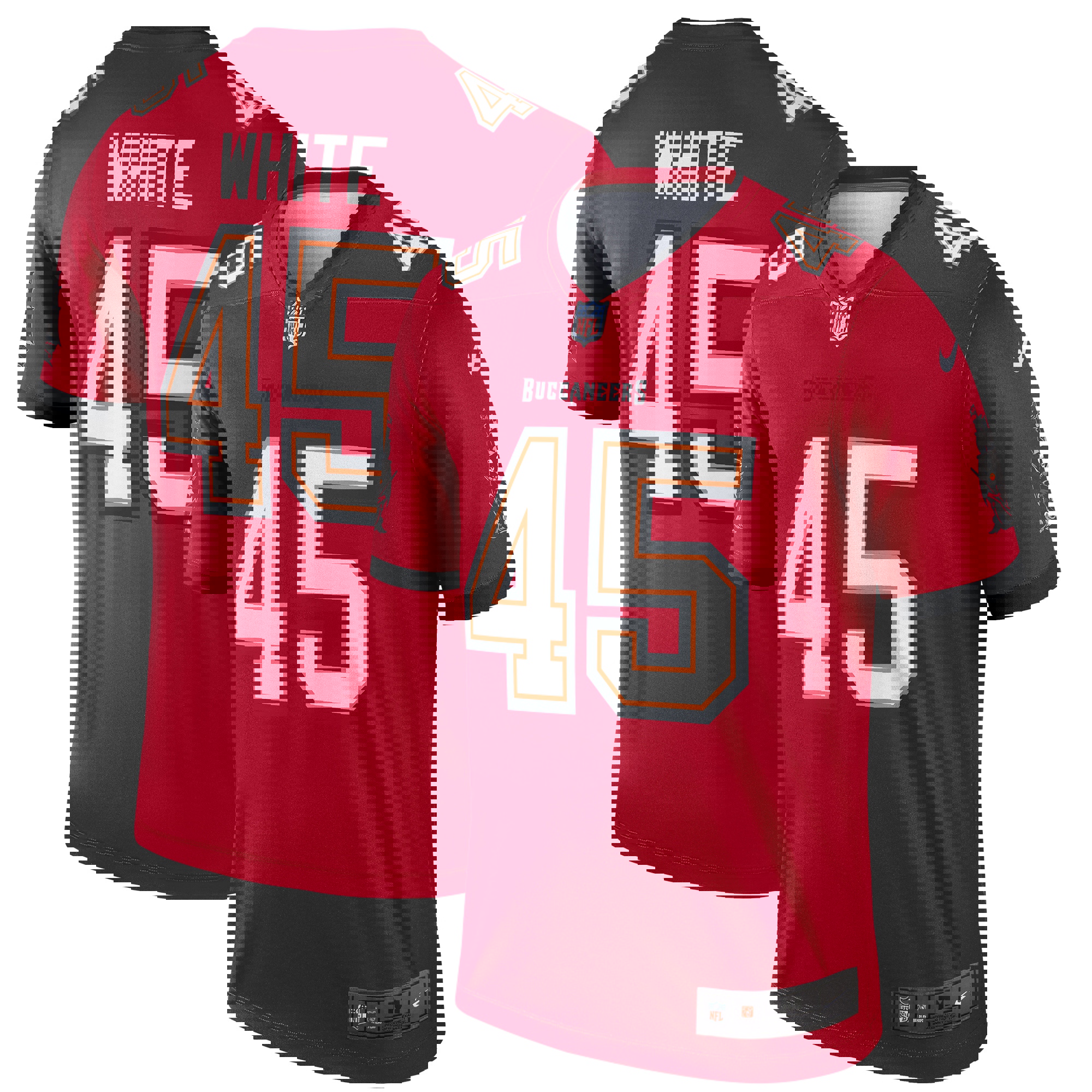 Devin white tampa bay buccaneers legend jersey for nfl football fans