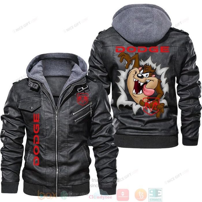 Dodge taz leather jacket lj1081